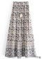 Boho Skirts in Black Lisia in Midnight For Women